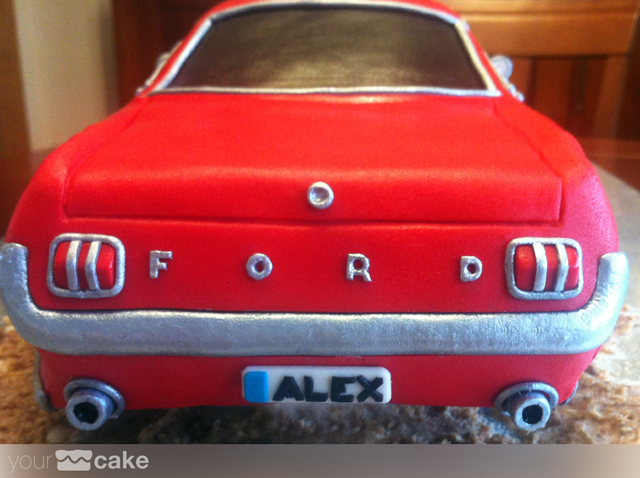 Tarta Ford Mustang - Foto Mini 8