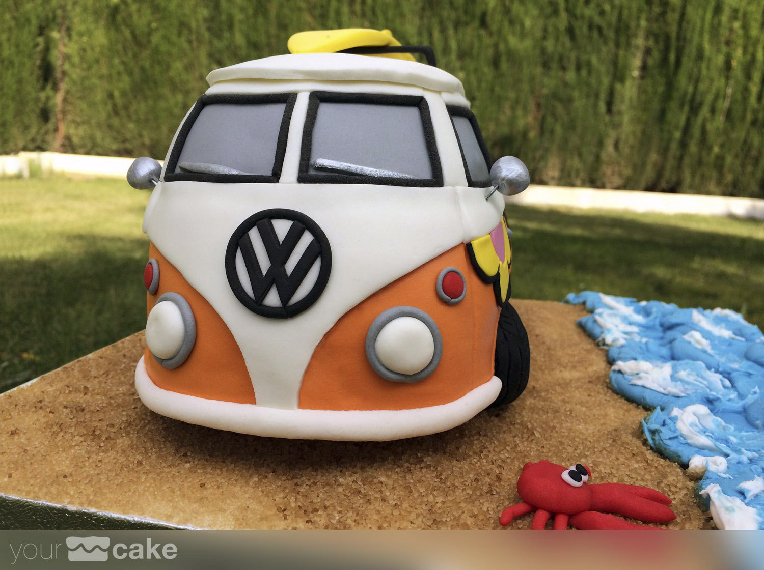 Tarta Furgoneta Volkswagen - Foto Mini 0