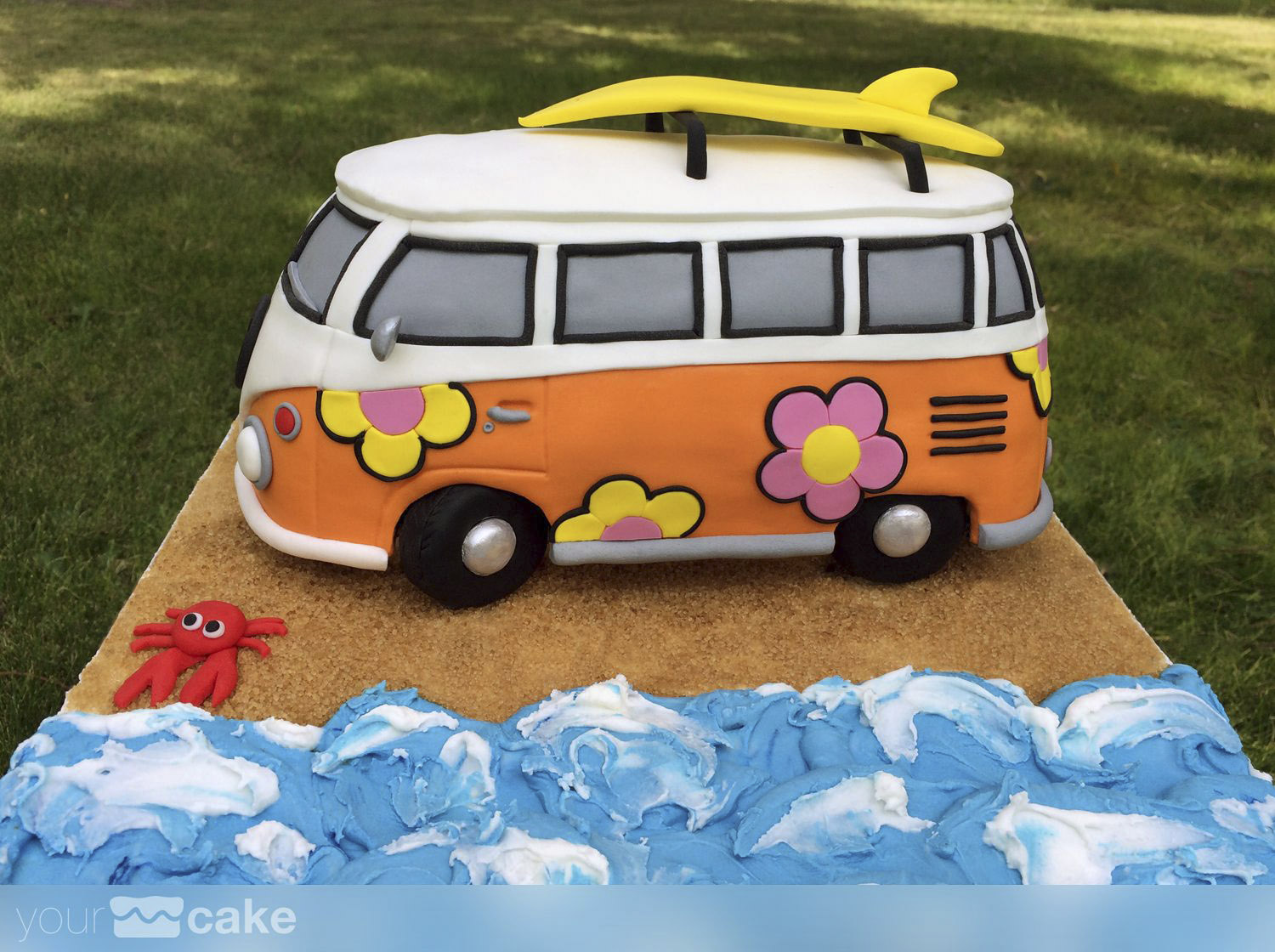 Tarta Furgoneta Volkswagen - Foto Mini 1