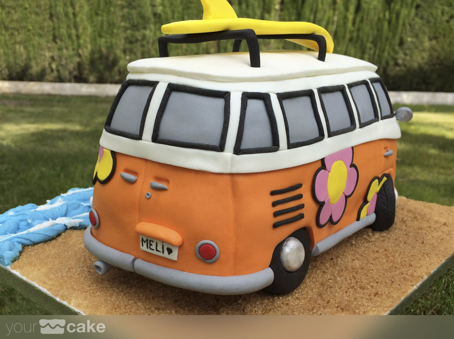 Tarta Furgoneta Volkswagen - Foto Mini 4