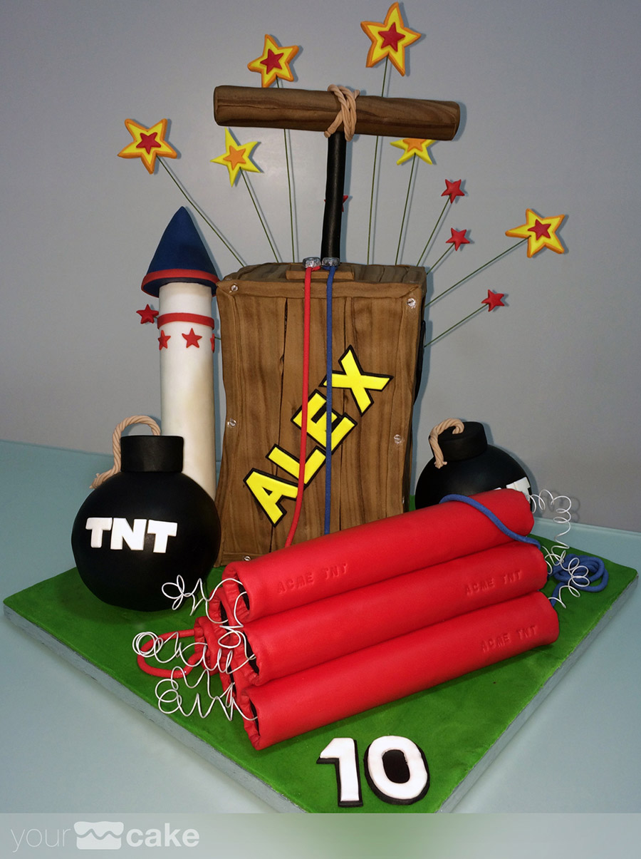 Tarta Explosivos ACME - Foto Mini 0