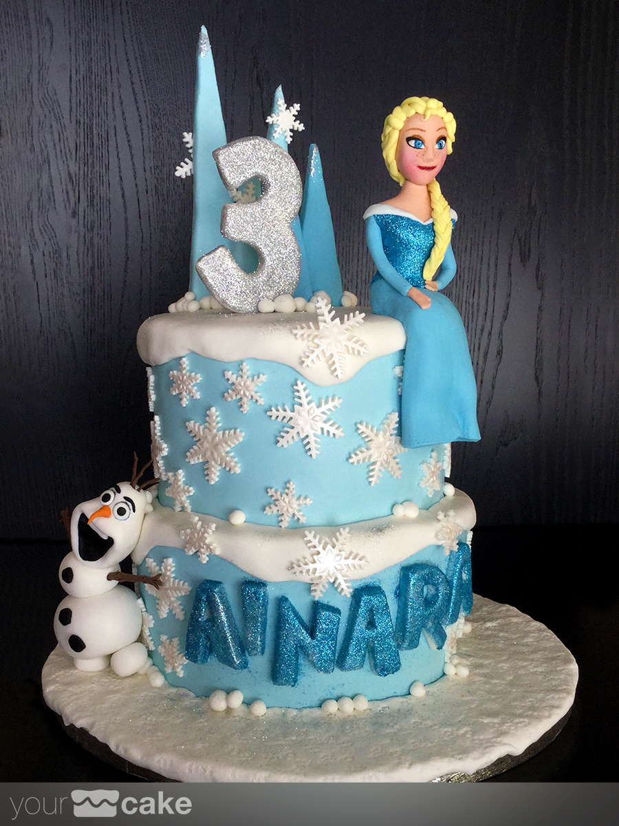 Tarta Elsa y Olaf - Foto Mini 0