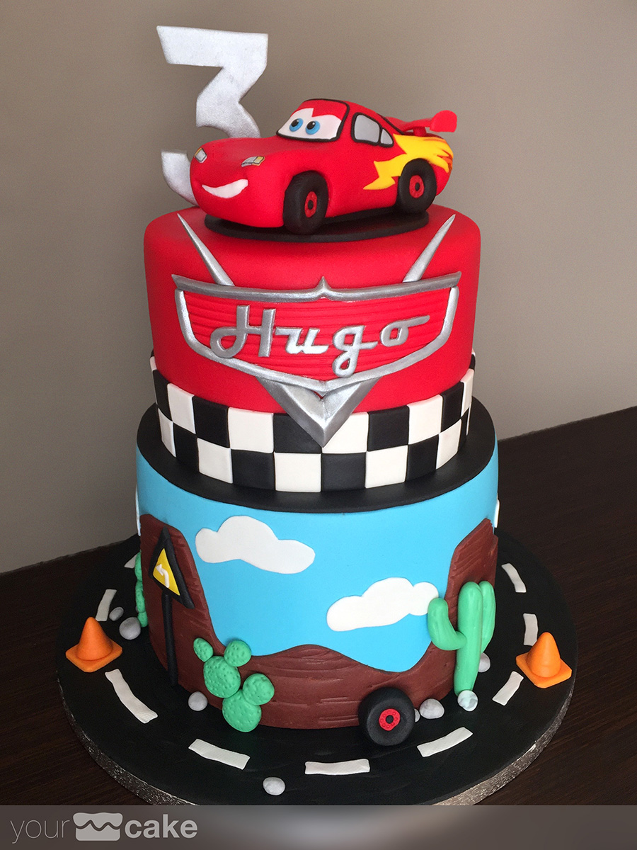 Tarta Rayo McQueen - Foto Mini 0