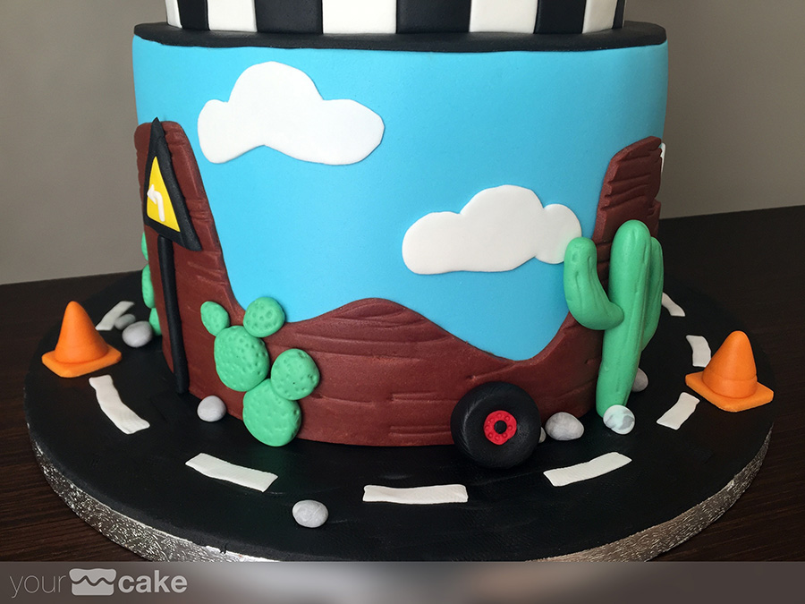 Tarta Rayo McQueen - Foto Mini 2