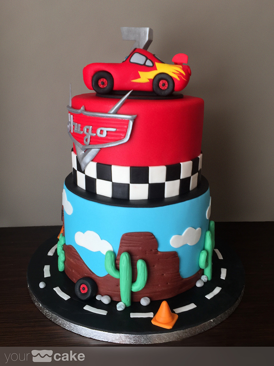Tarta Rayo McQueen - Foto Mini 3