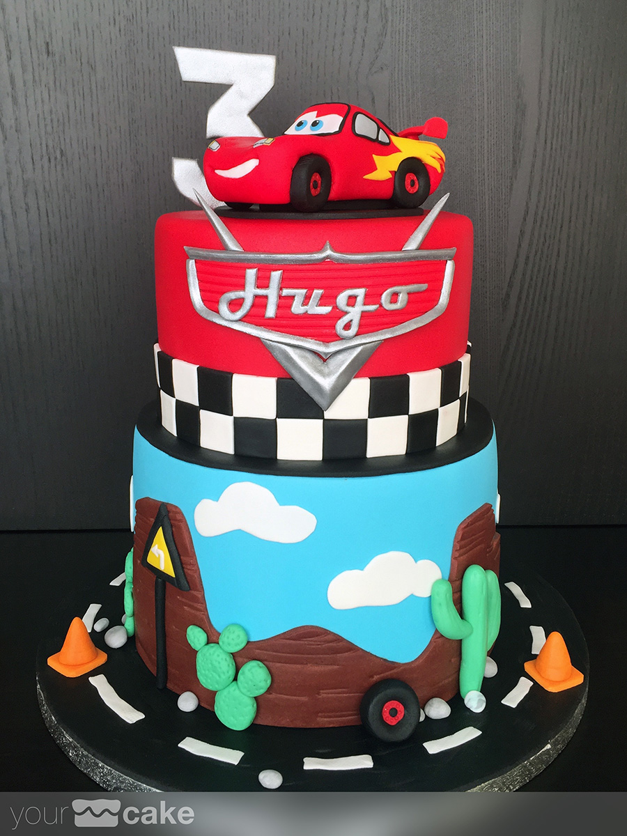 Tarta Rayo McQueen - Foto Mini 5
