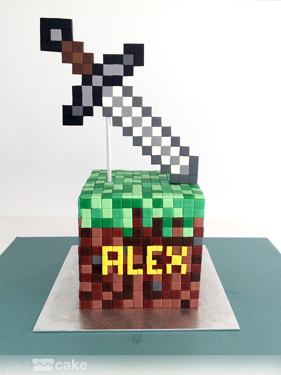 Tarta Minecraft - Foto Mini 1