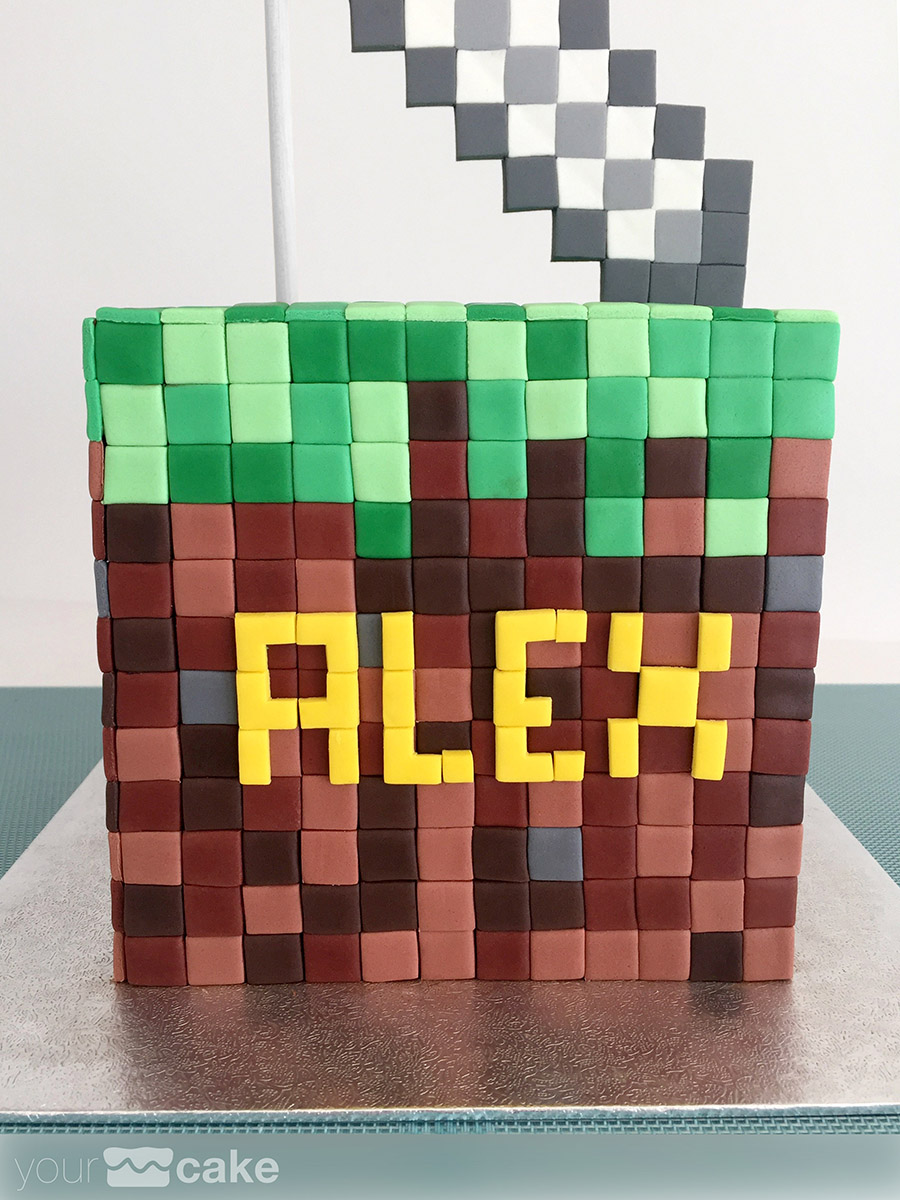 Tarta Minecraft - Foto Mini 4