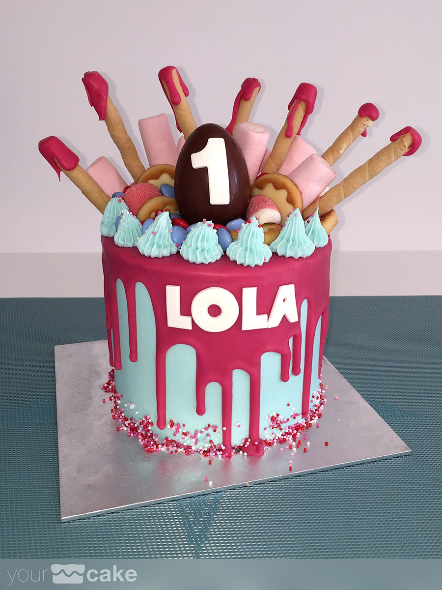 Tarta 1 año Lola - Foto Mini 0