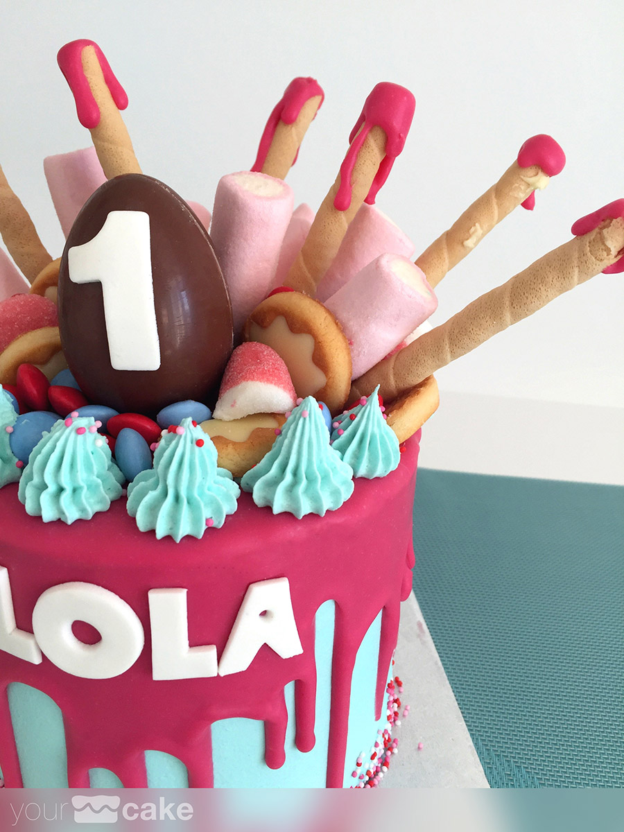 Tarta 1 año Lola - Foto Mini 1