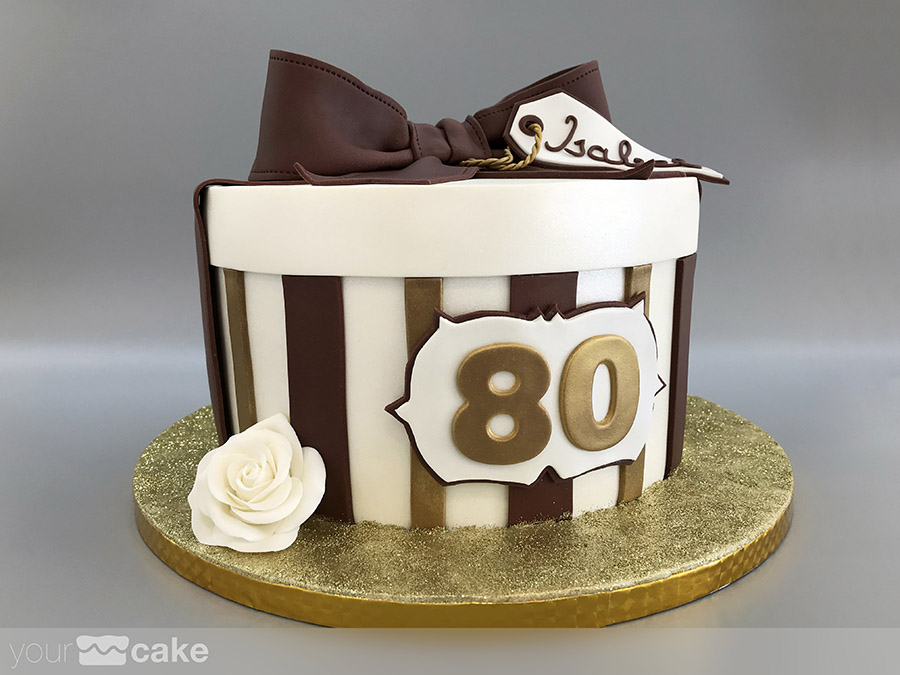 Tarta 80 años - Foto Mini 2