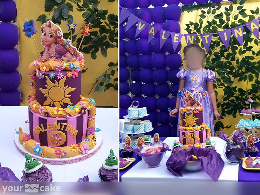Tarta Rapunzel - Foto Mini 10