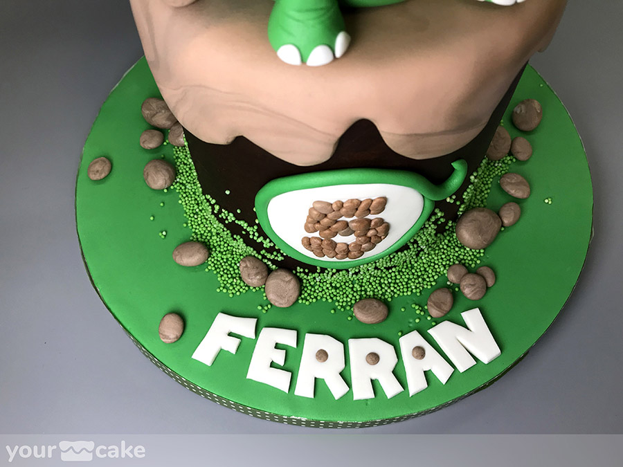 Tarta dinosaurio - Foto Mini 5