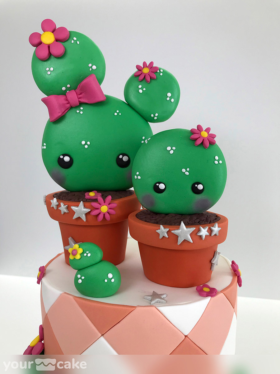 Tarta cactus - Foto Mini 3