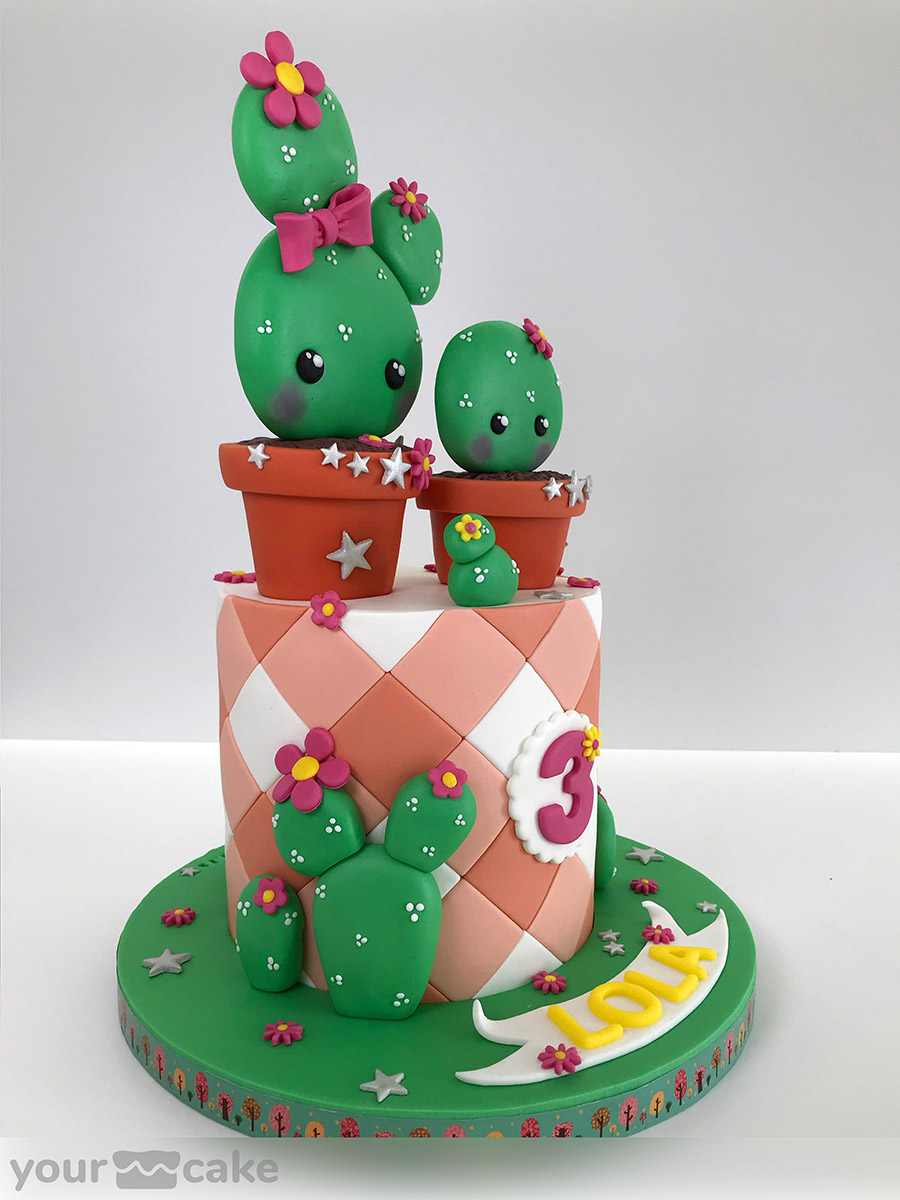 Tarta cactus - Foto Mini 6