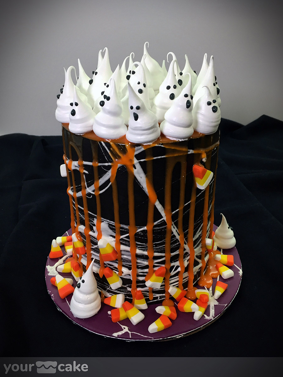 Tarta fantasmas Halloween - Foto Mini 0
