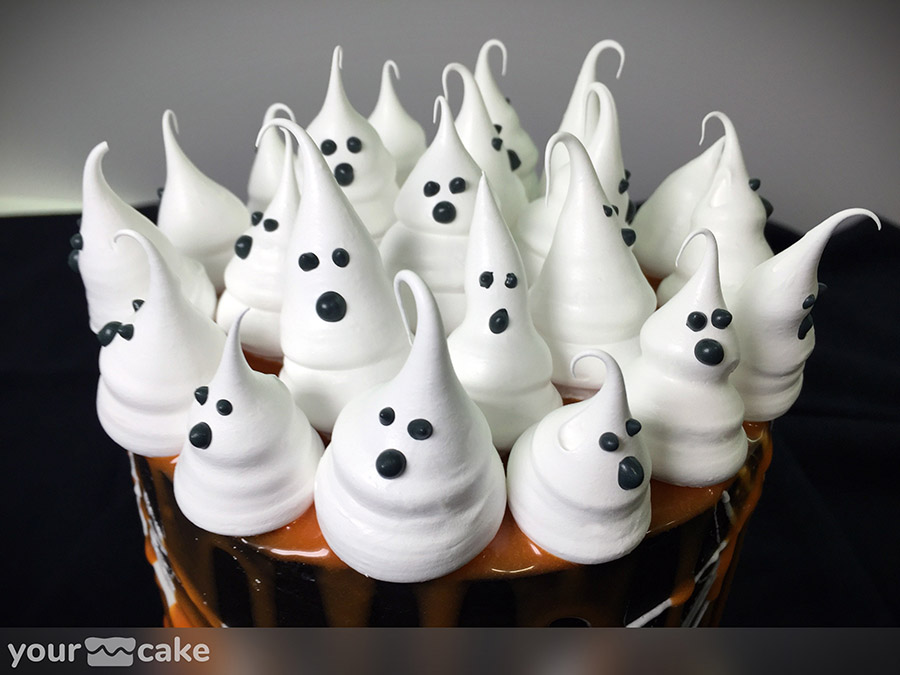 Tarta fantasmas Halloween - Foto Mini 2