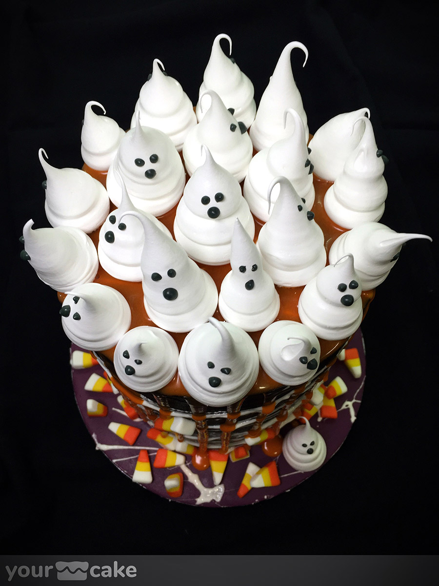 Tarta fantasmas Halloween - Foto Mini 3
