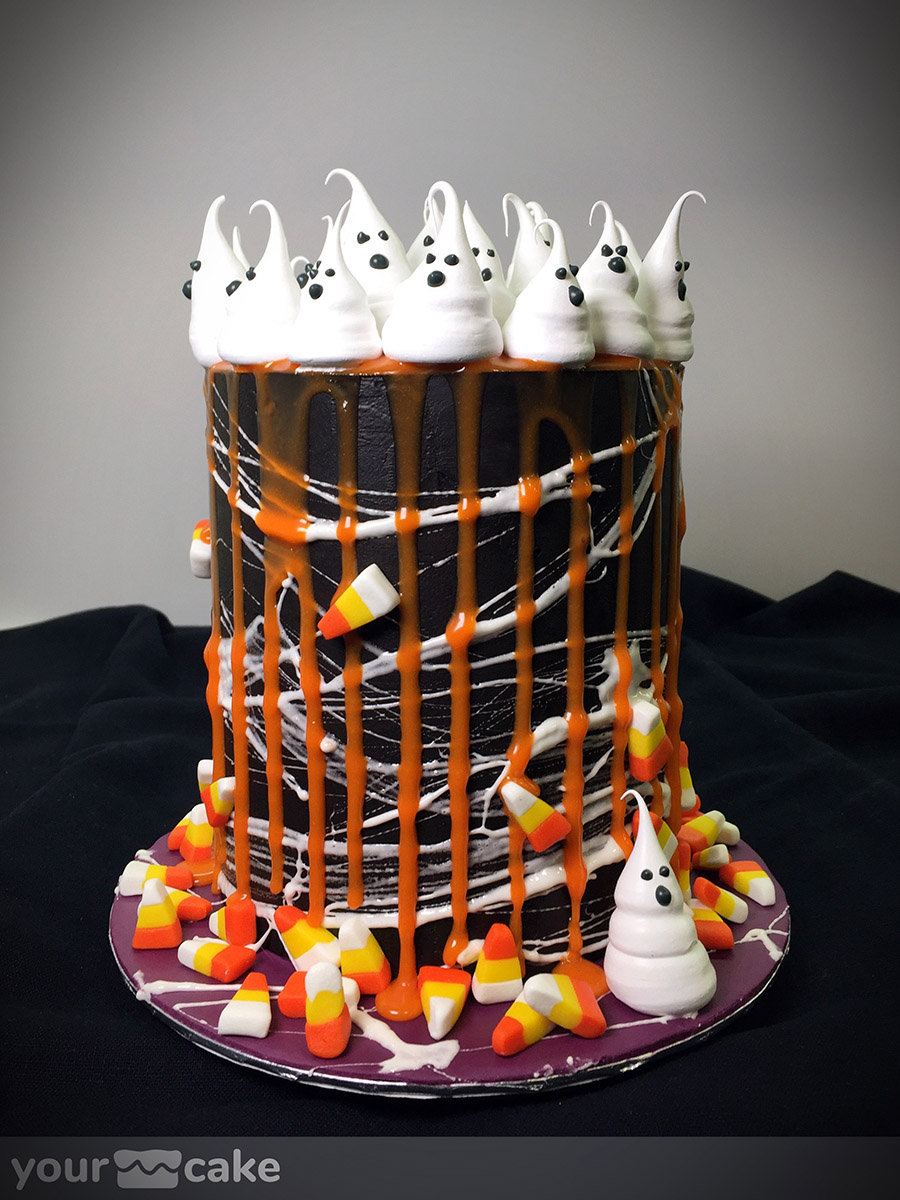 Tarta fantasmas Halloween - Foto Mini 4