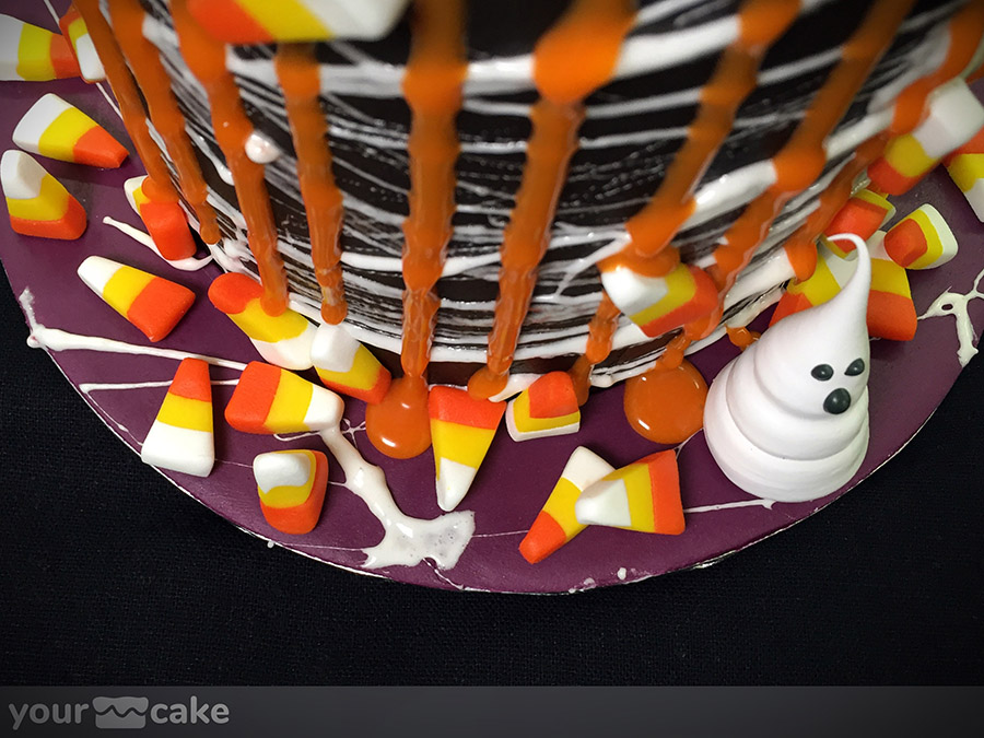 Tarta fantasmas Halloween - Foto Mini 5
