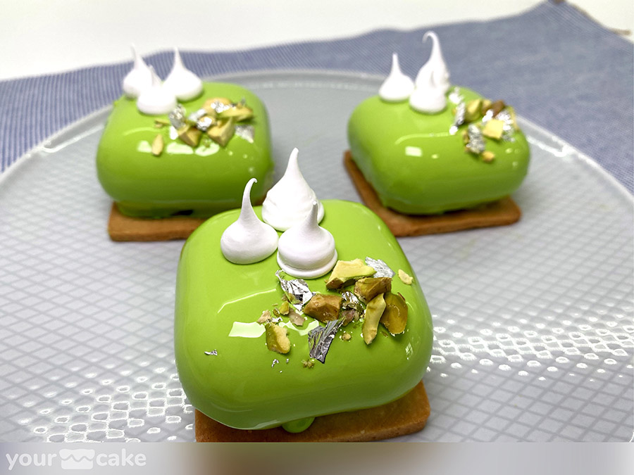 Mini tartas mousse de pistacho y lemon curd - Foto Mini 0
