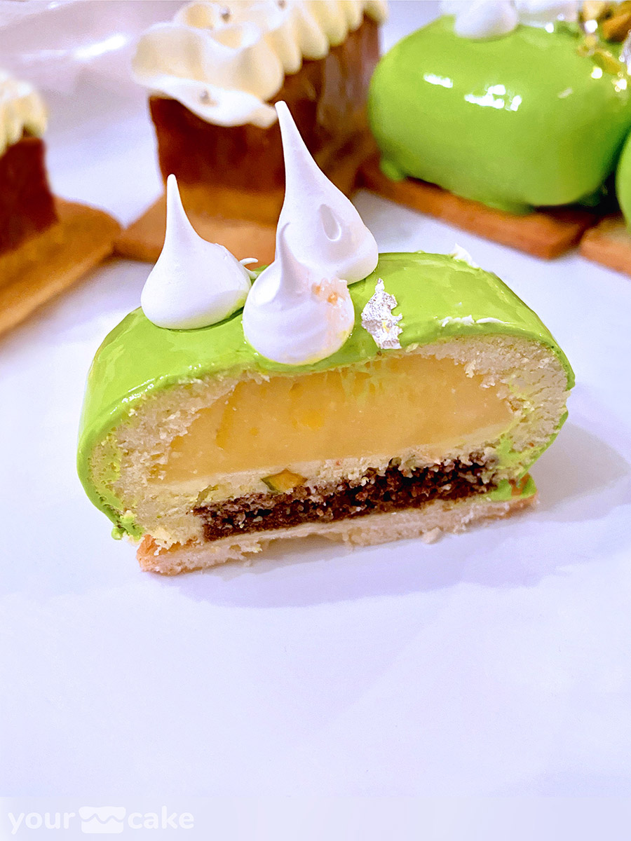 Mini tartas mousse de pistacho y lemon curd - Foto Mini 3