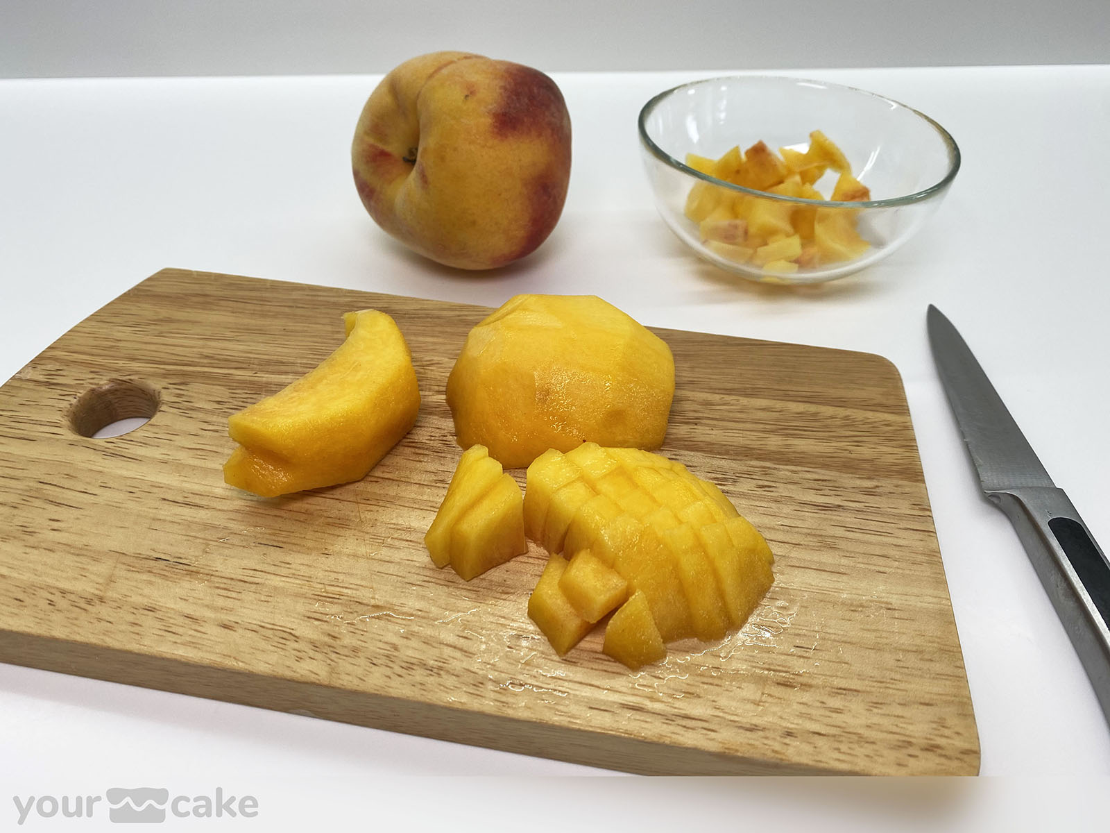Tarta queso, fruta de la pasión y melocotón - Foto Mini 5